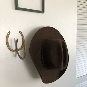 Chocolate Cowboy Hat 7 5/8 Twister